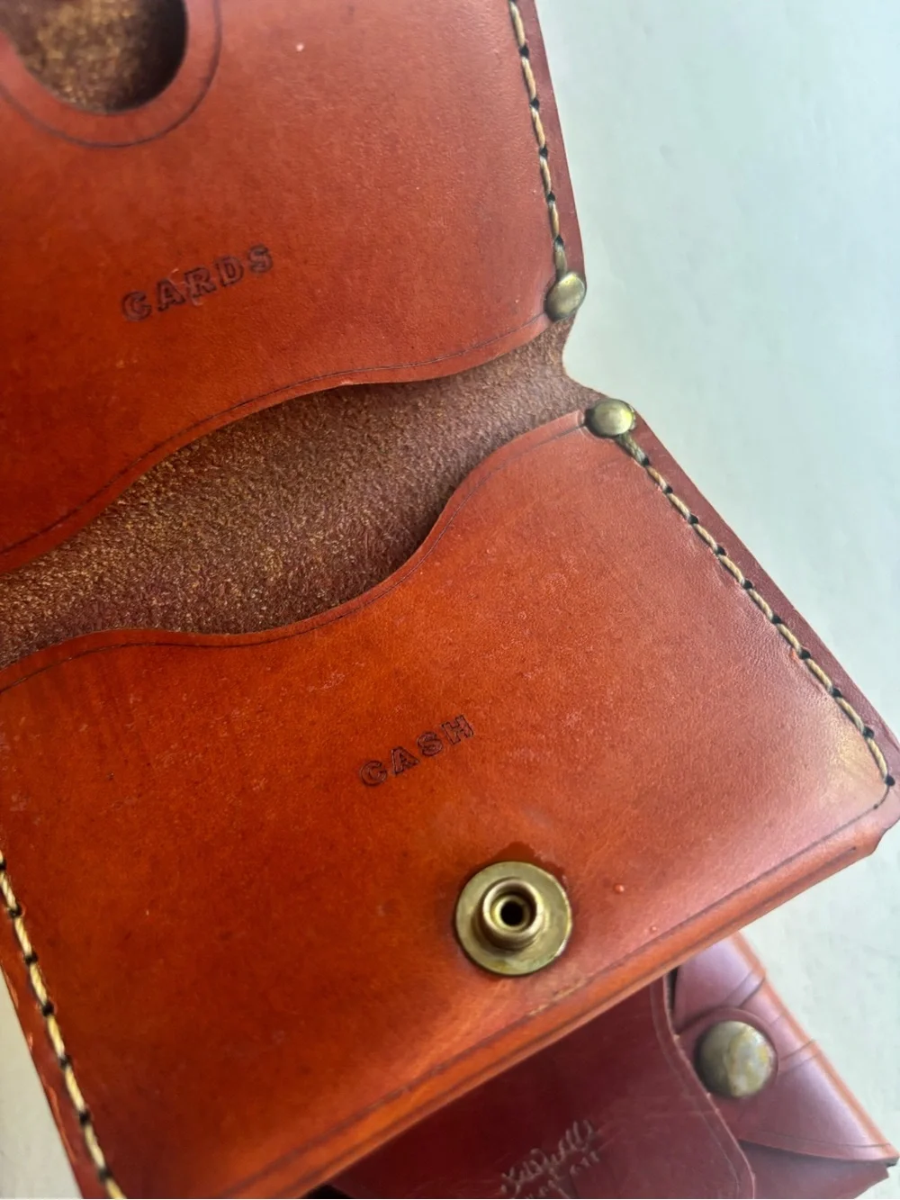 Moose Leather Luggage Bag w/ accessories
